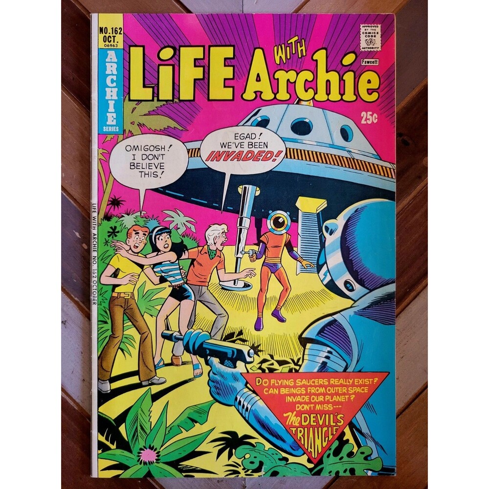 Life with Archie #162 FN (1975) Sci-Fi Special! Stan Goldberg Cover & Art (6.0)